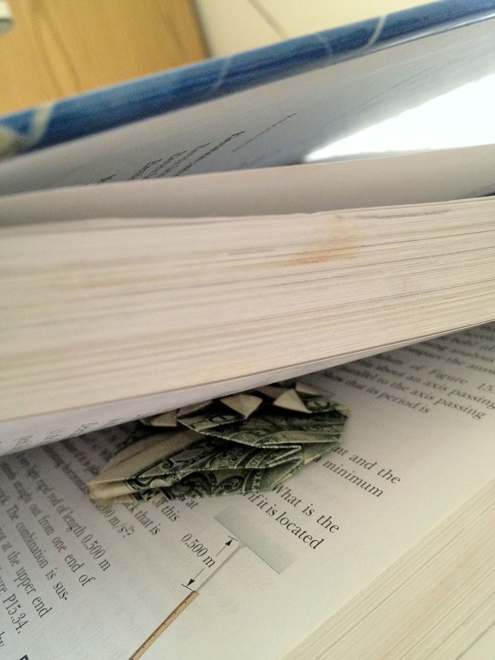 You are now done. If you want, you can lay something heavy on it or stick it in a heavy book for a while until it becomes flat.