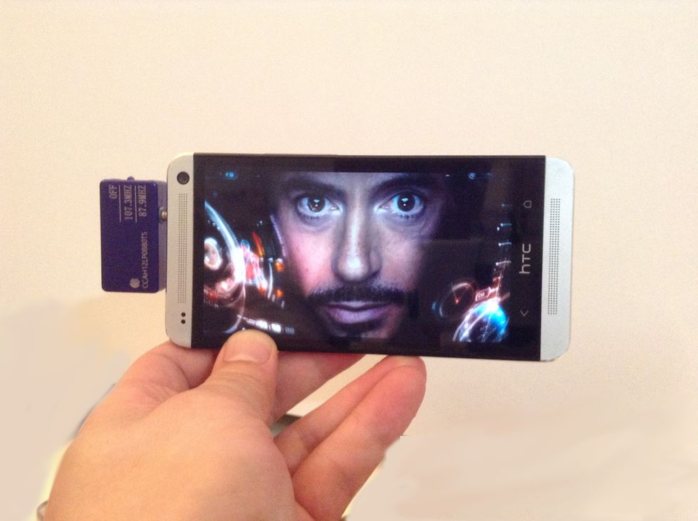 You are now free to move around and enjoy the awesome sounds your movie is made with instead of the tiny speaker on your phone.