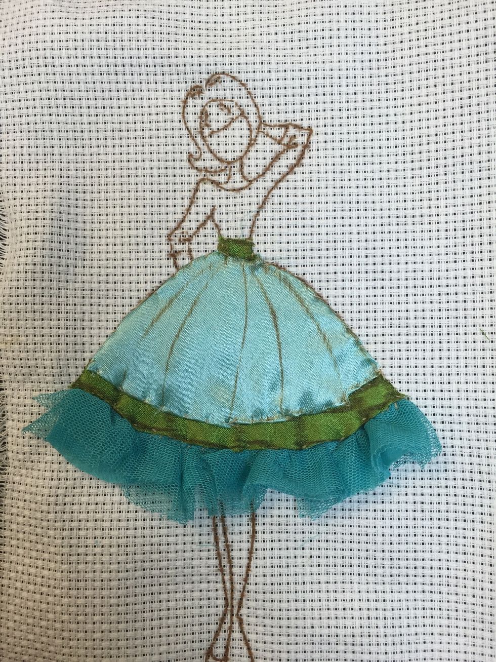 You are now ready for your beaded top