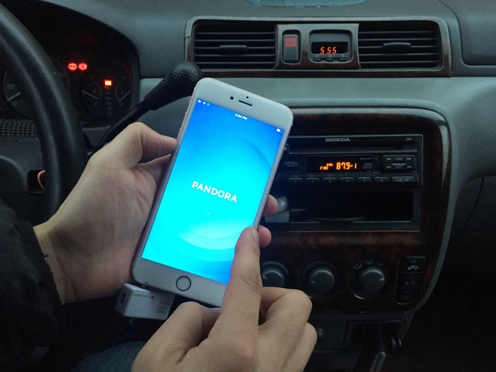 You are now ready to broadcast Pandora