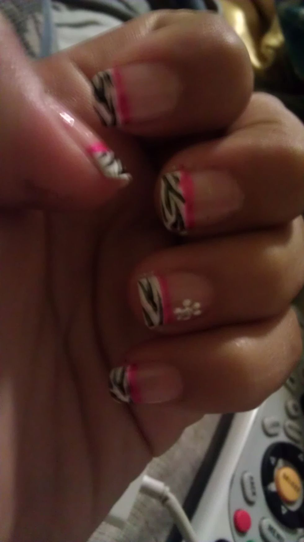 You can add a little flower if u want :)