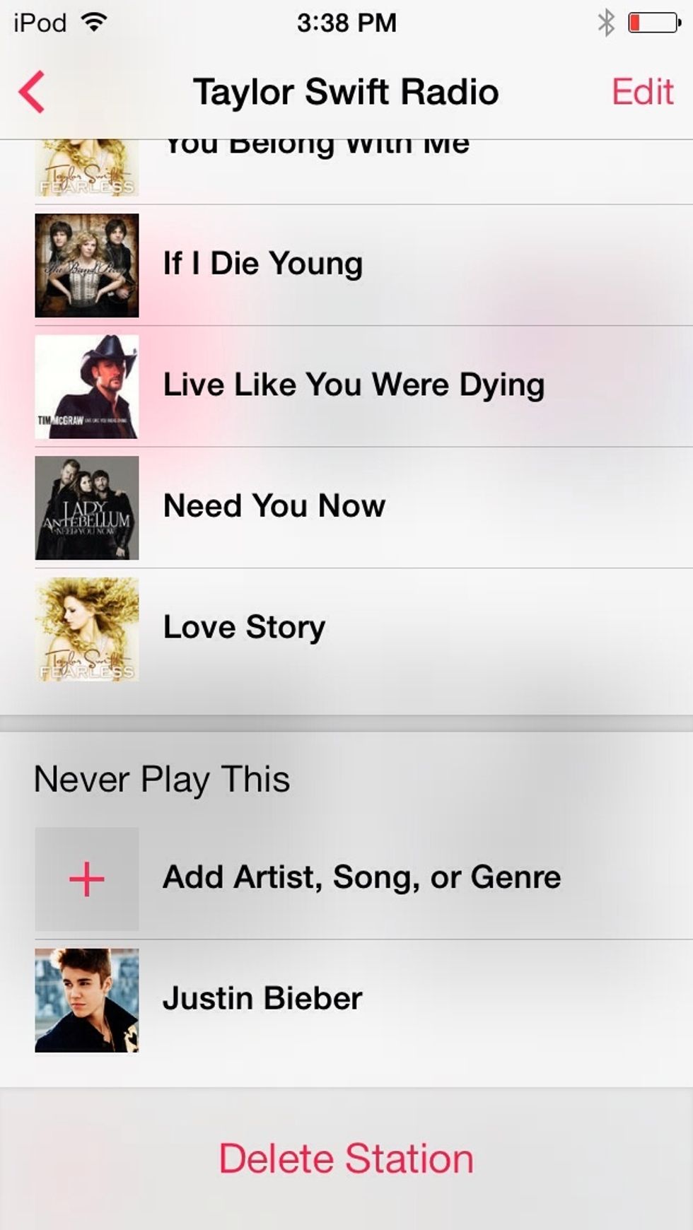 You can add as many artists as you want. This greatly helps save your skips. Happy Listening!