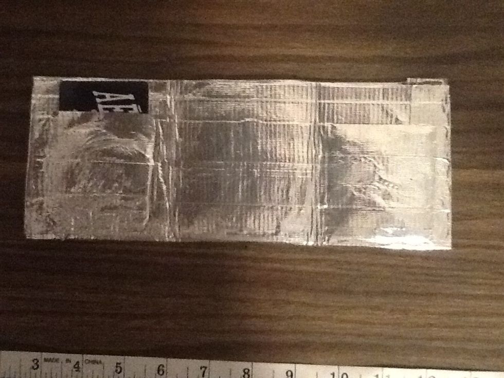 You can add as many pockets as you like or may need. For this one I'm only putting on two.