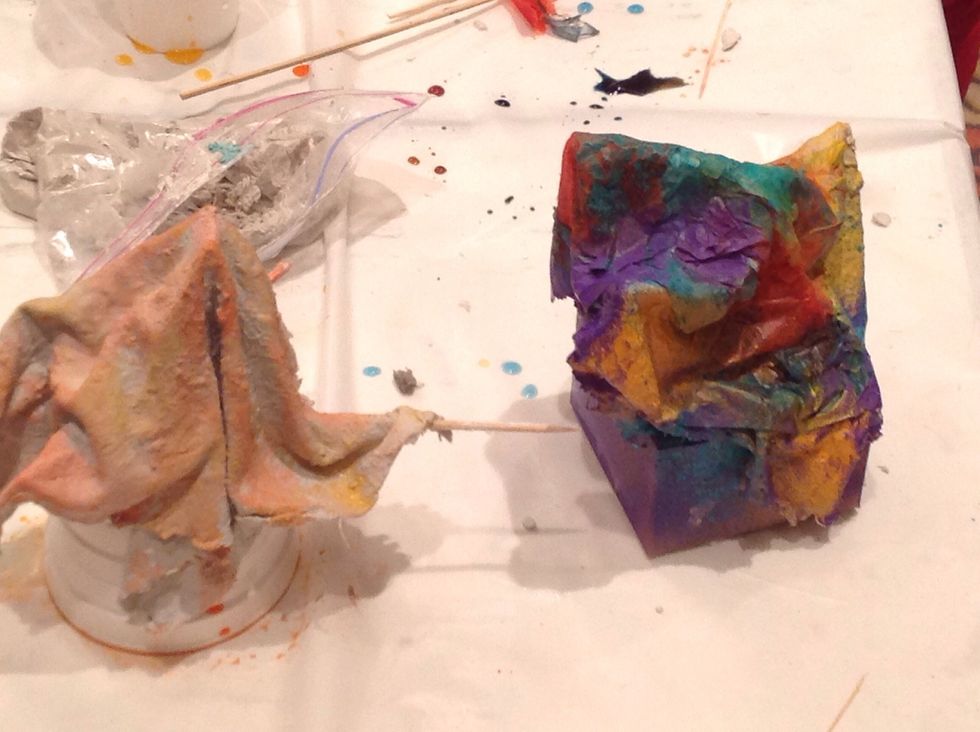 You can add as much or as little color as you like.