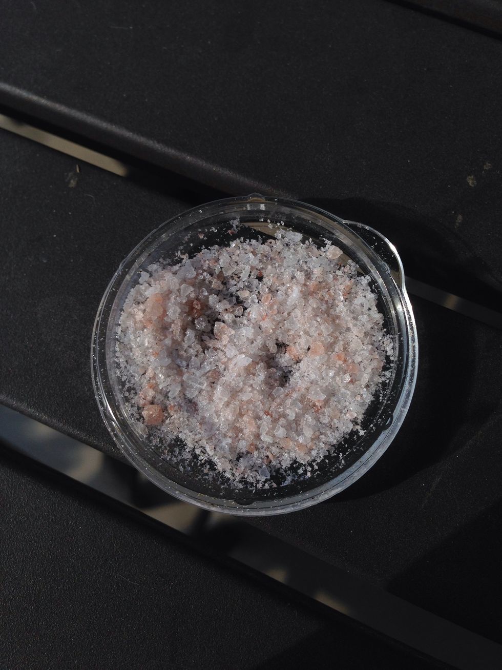 You can add coarse salt to the tops of the pots de cr\u00e8me if so desired, it really brings out the chocolate flavor.