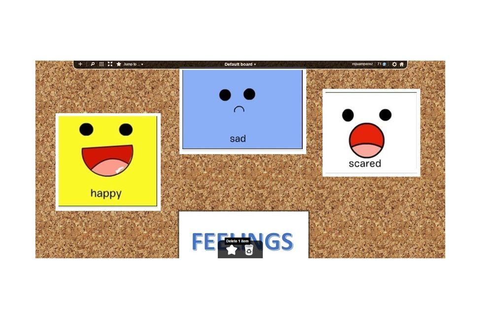 You can add everything from a YouTube video, a bookmark, or even a label for your different hotspots. Deleting things is also simple, you just drag them to the bottom of the screen to the paperbin.