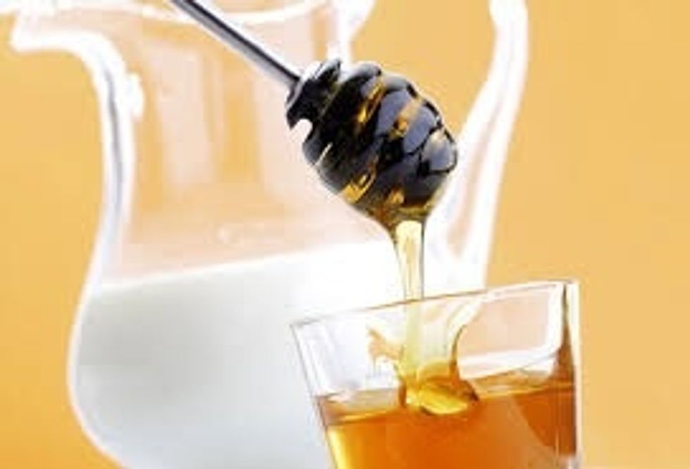 You can add honey if you want it is really tasty than you pour it in the cereal and than get your spoon ready to eat your cereal a better way