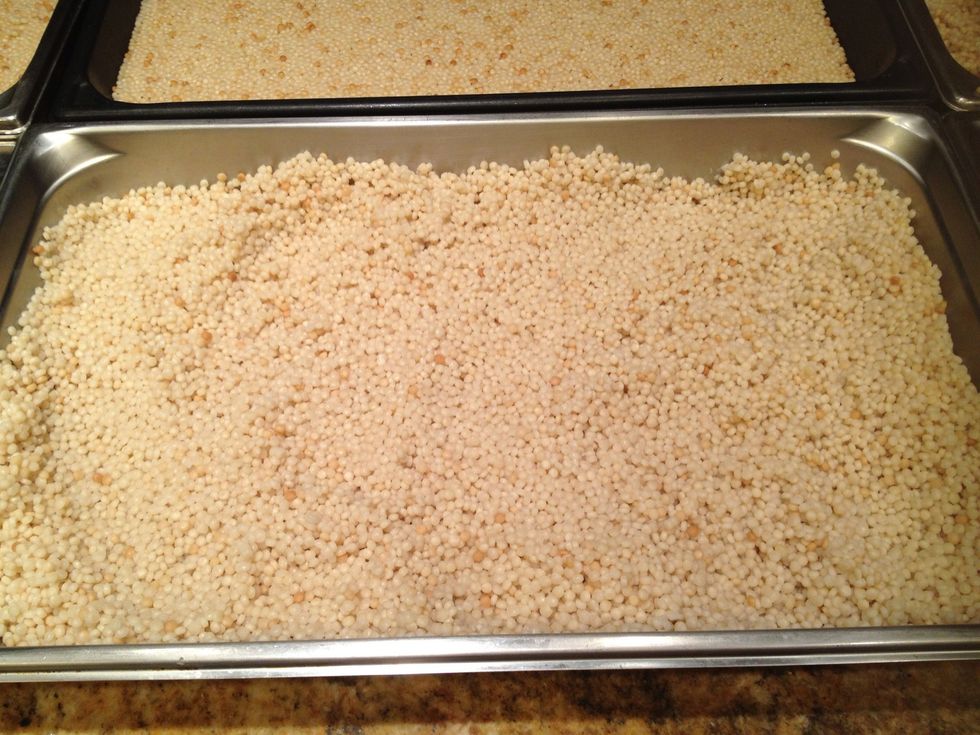 You can add roasted vegetables or any other ingredients as desired before serving.