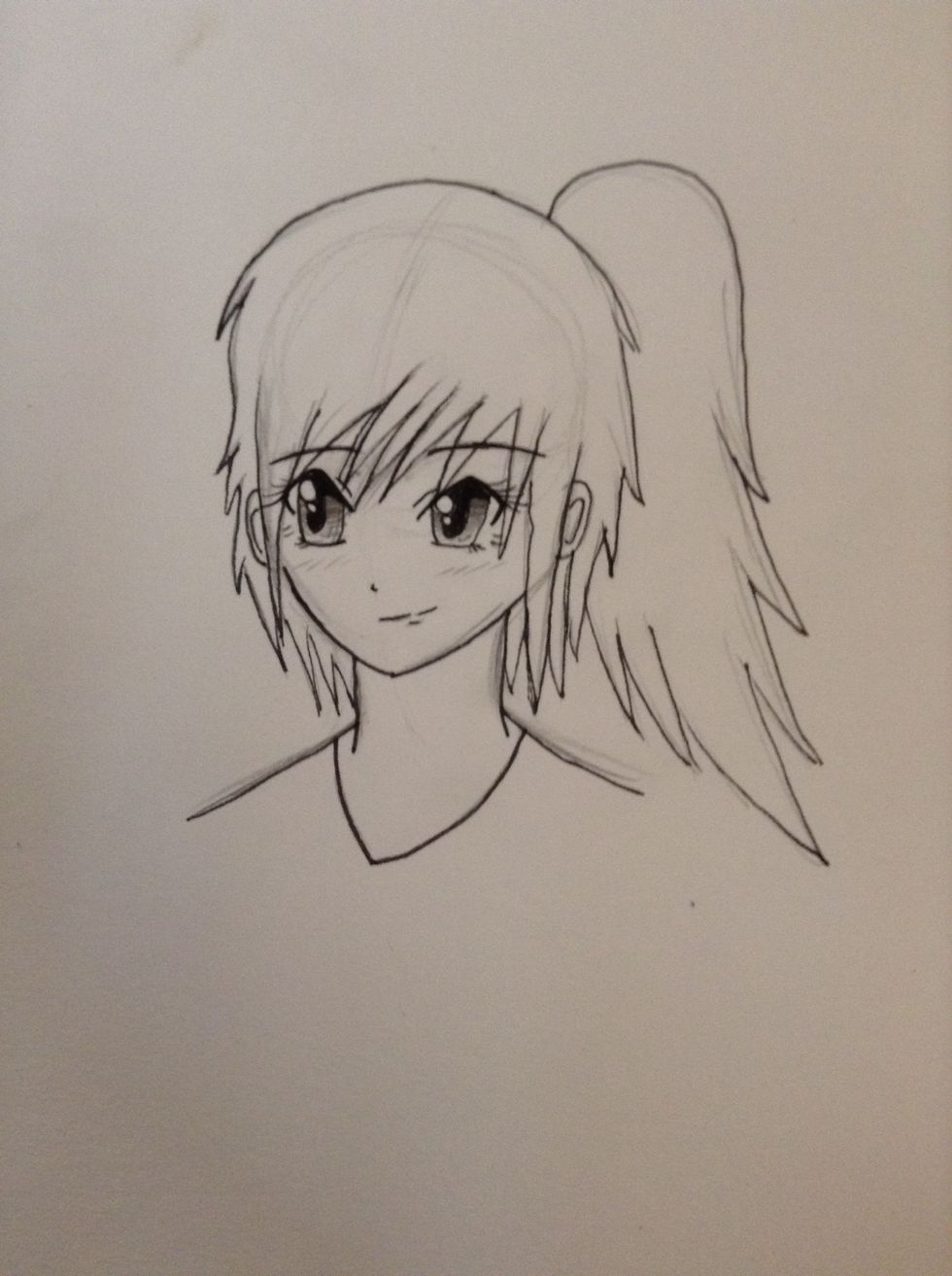 You can add some more detail. I added a shirt.