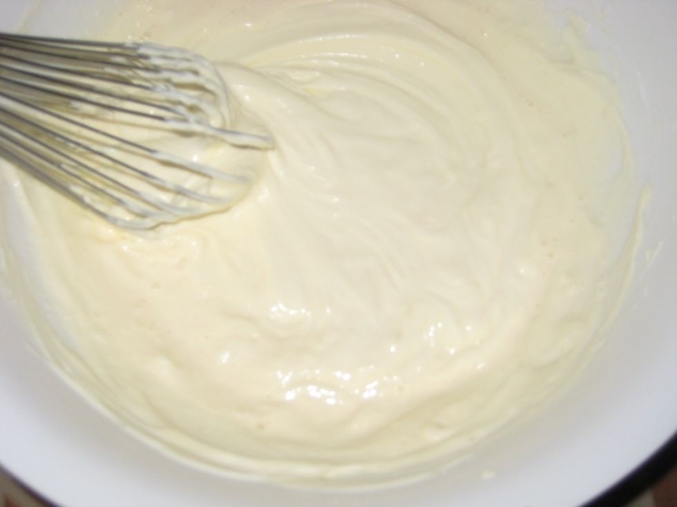 You can add the cream little at a time and add more if required.