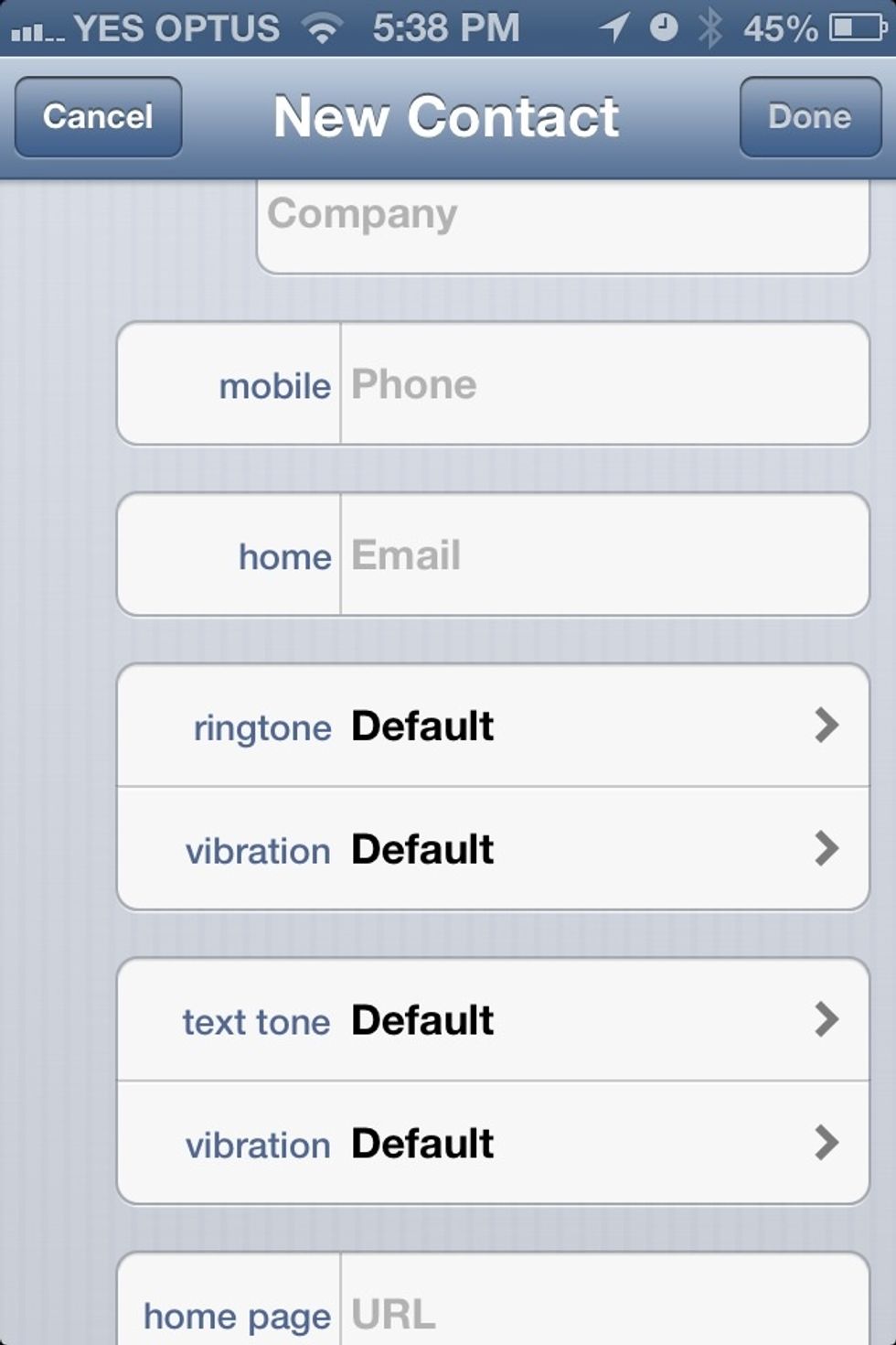 You can also add a custom vibration and ringtone to a contact from the Contacts app or Phone app.