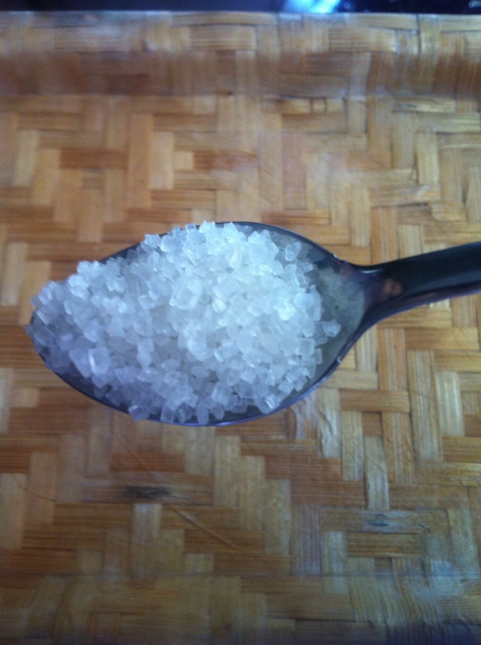 You can also add a spoon of sugar and 3-4 drops of vodka. The vodka inhibits the growth of bacteria and the sugar provides nourishment.