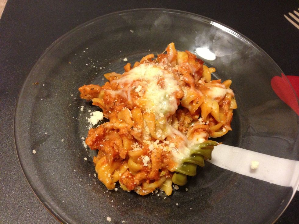 You can also add some parmesan cheese