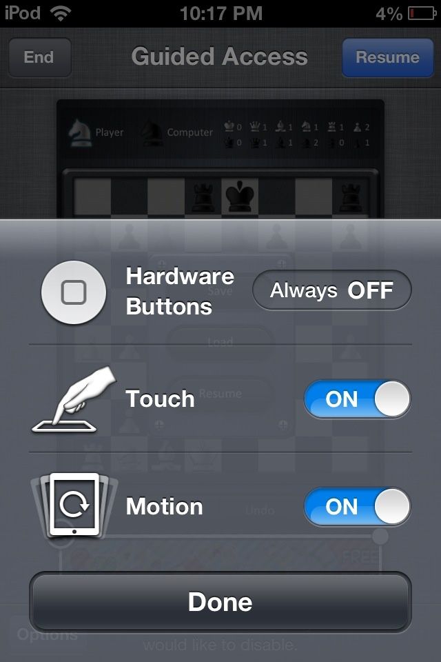 You can also change these options!