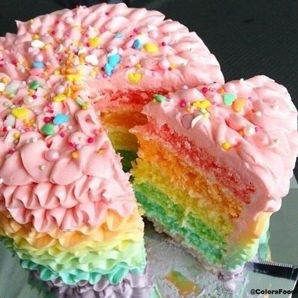 You can also do it with cake!