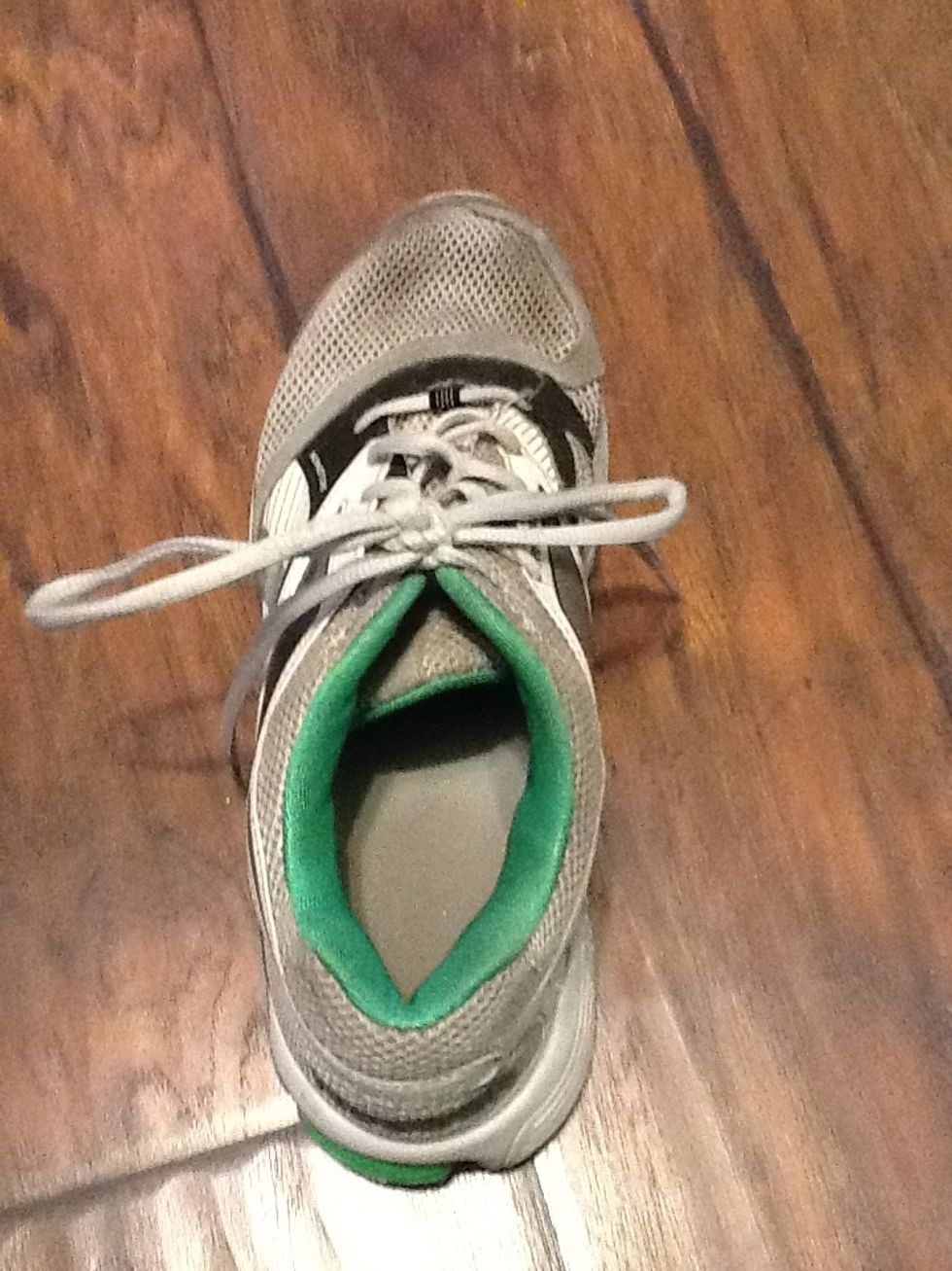 You can also double knot it if you want, and its the same as step 2! If you need to untie it, just do what you usually do on normal knots!!!