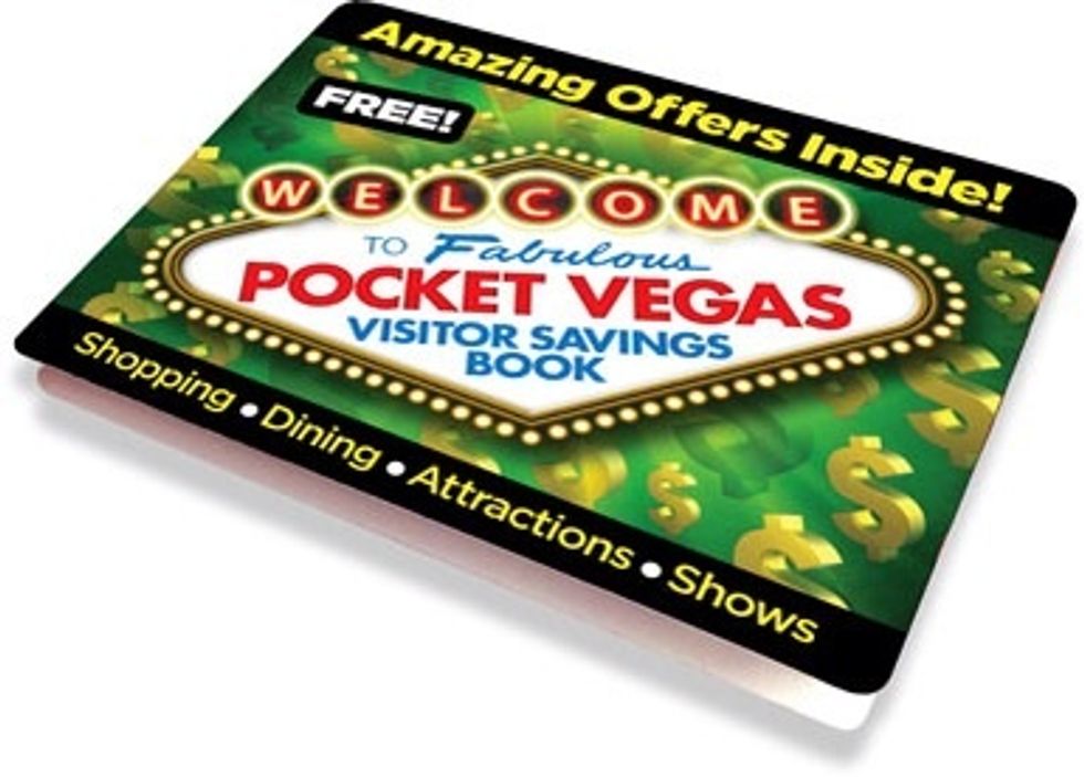 You can also find coupon books all over the place. Lots of deals on food, shows and products.