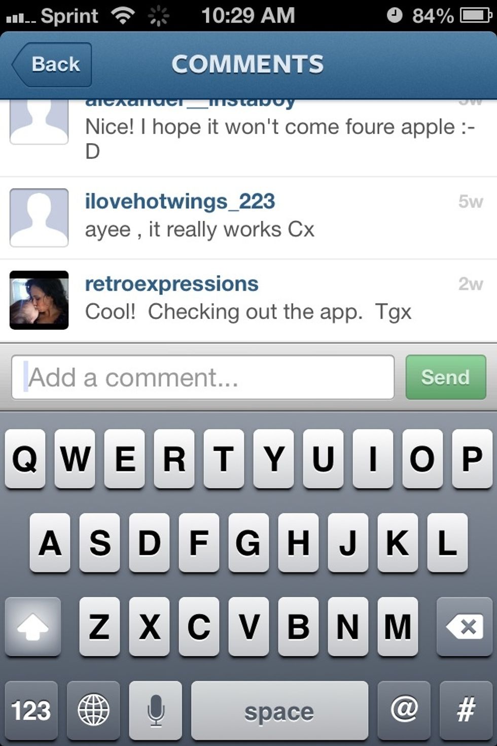 You can also paste the tags into a picture you have already uploaded by pasting it in the comments.