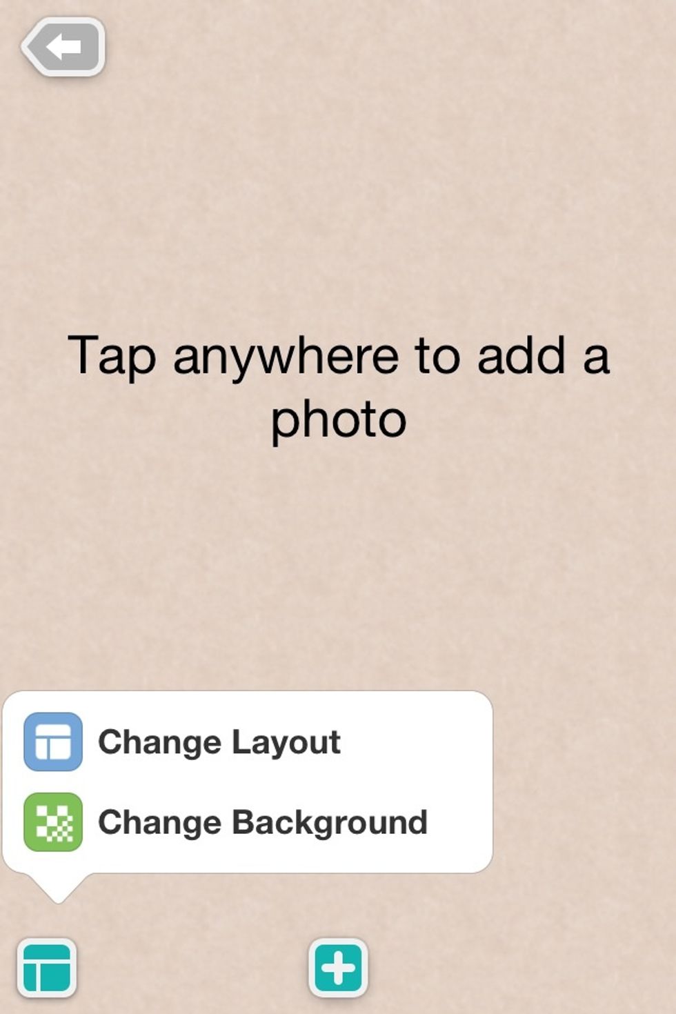 You can also put a background by pressing the button at the bottom left side