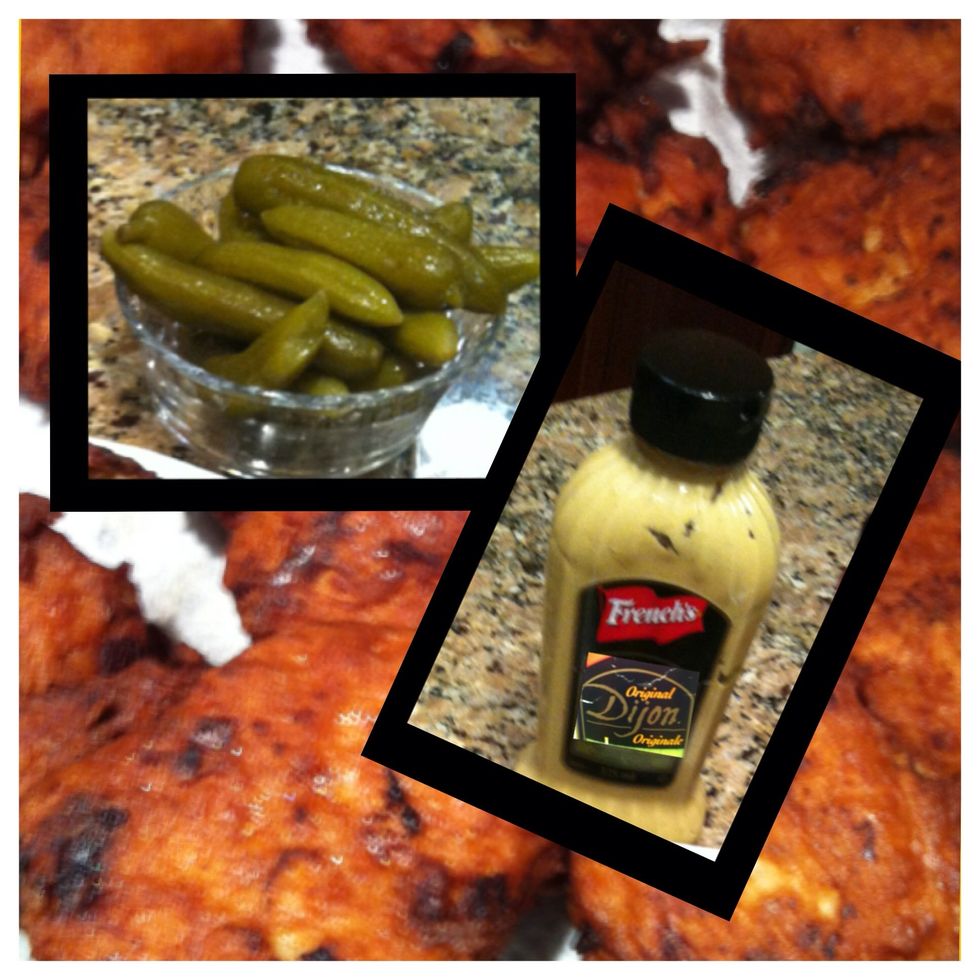 You can also serve the cutlets as warm or cold appetizers with Dijon and pickles.  My kids love snacking on cold cutlets after they've been chilled in the fridge for 24h.