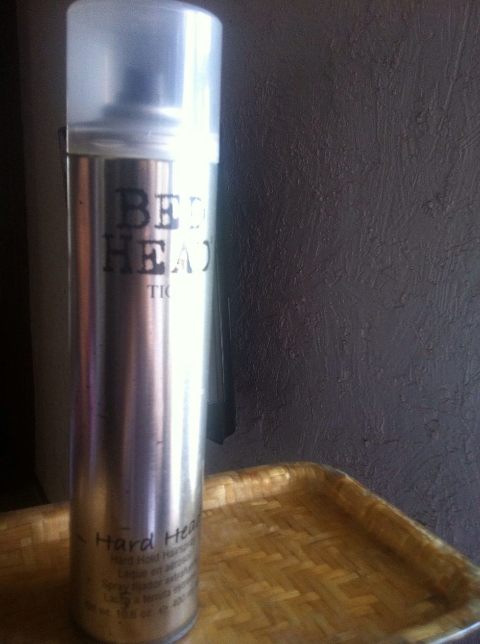 You can also stand about half a meter away and spray the undersides of the flowers with hair spray In addition to adding sugar and vinegar/bleach etc