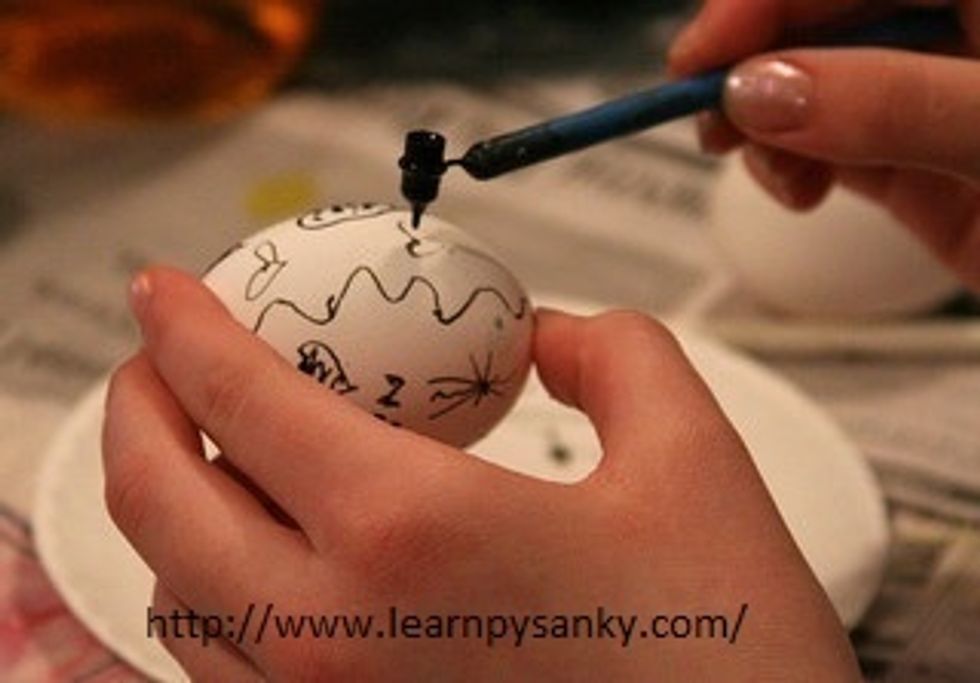 You can also take this time to decorate the outside of your egg.