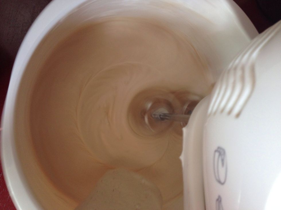 You can also use instant coffee mix to give some coffee flavour in it. Mix until all are completely dissolved together