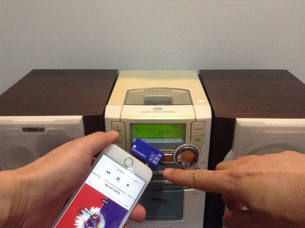 You can also use iPhone 6 as a remote control for your home stereo.