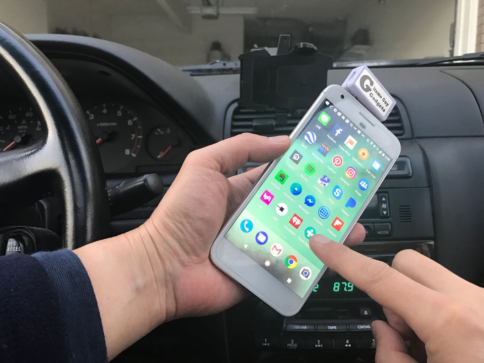 You can also use iTune Radio to stream all your favorite sports and local radio thru your old car radio