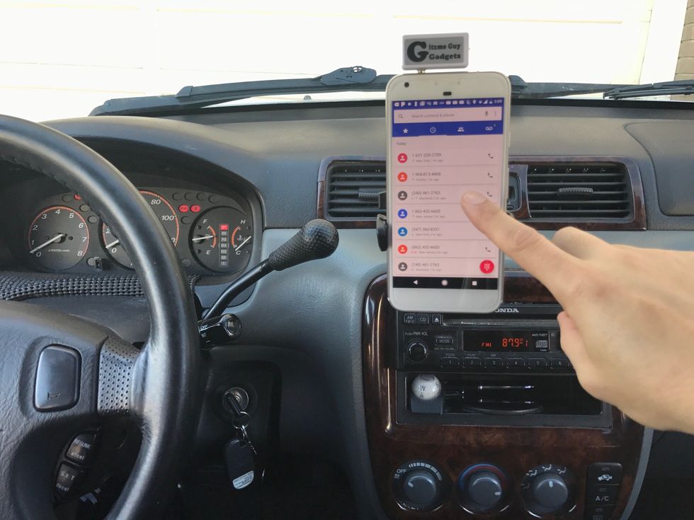 You can also use this device for Talk Handsfree. This gadget will broadcast all your conversation thru your car speakers loud and clear without delay, feedback or distortion.