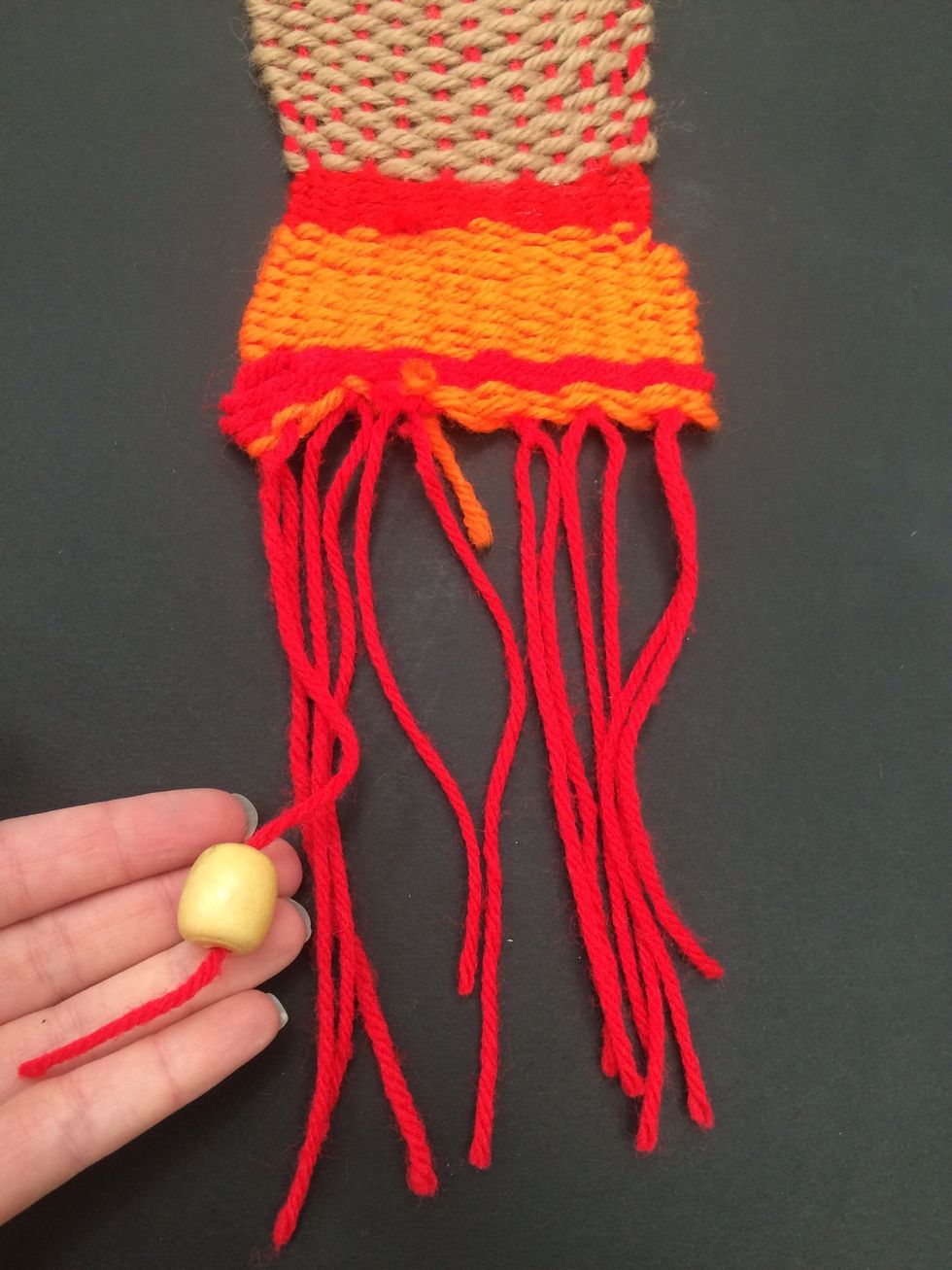 You can always add beads at the bottom for extra decoration.