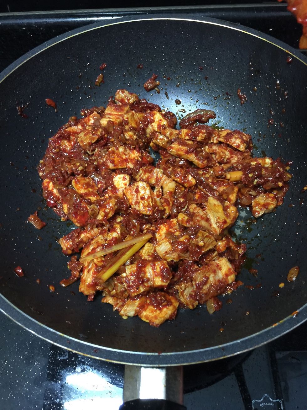 You can always add more salt or soy sauce if u find it not salty enough. If too spicy, add some sugar.