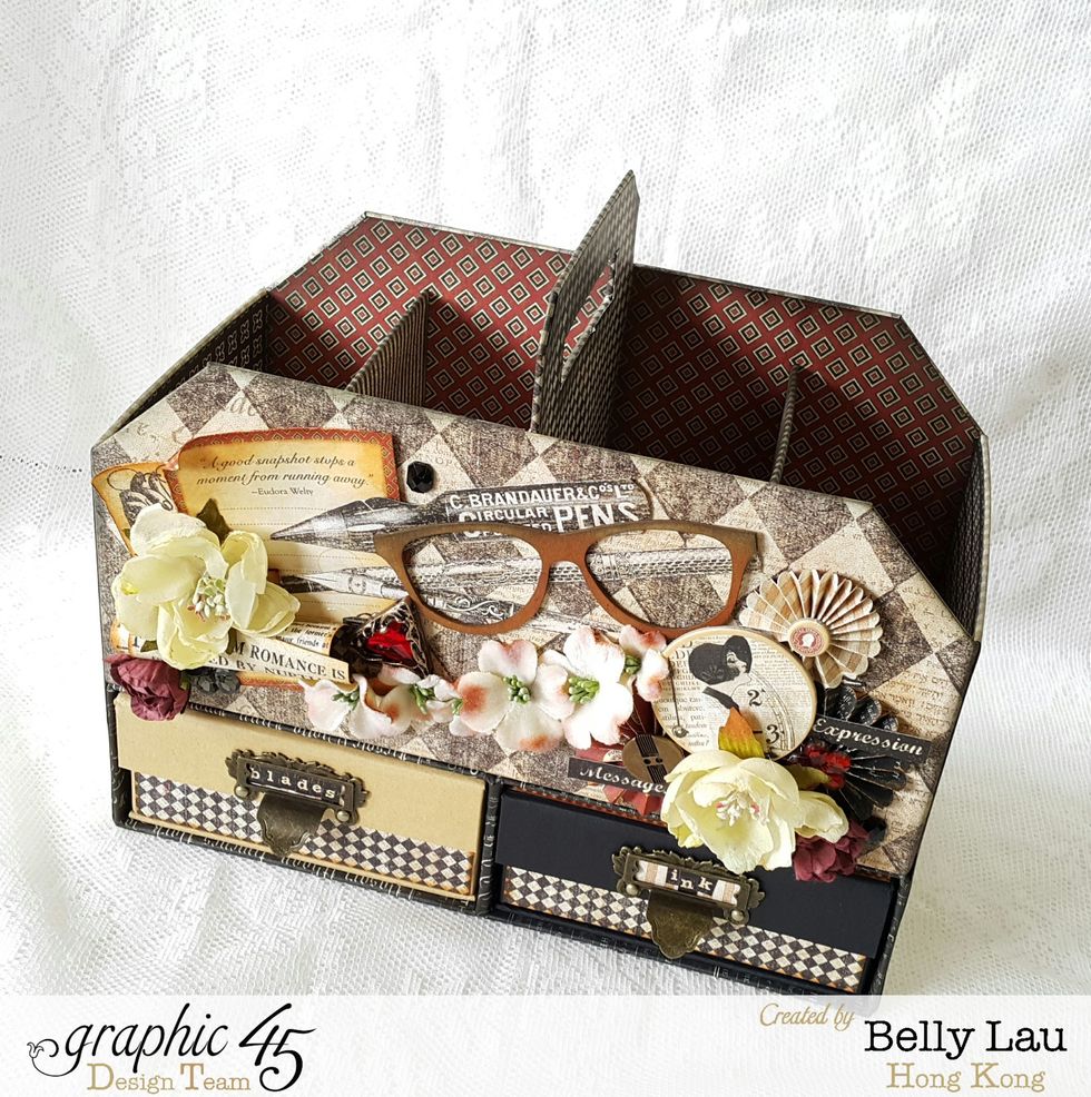 You can amend the height of the tool box to fit your need