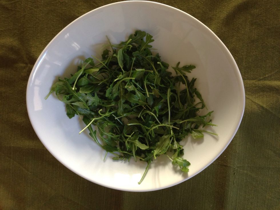 You can assemble the salad on a serving dish directly or start in a mixing bowl and transfer when done.