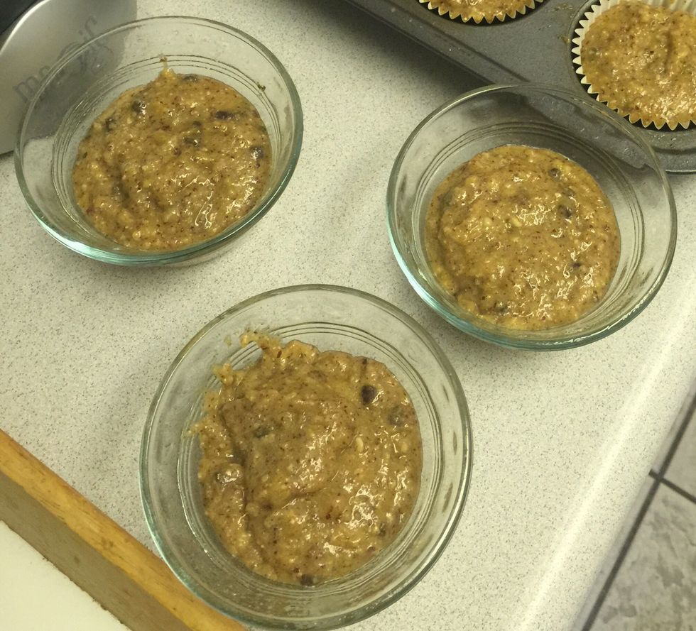 You can bake up to 8 medium muffins