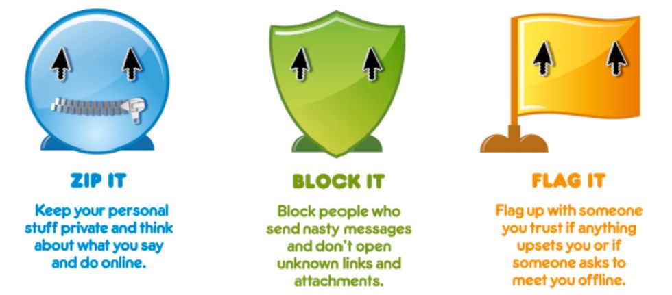 You can block people that are being nasty online