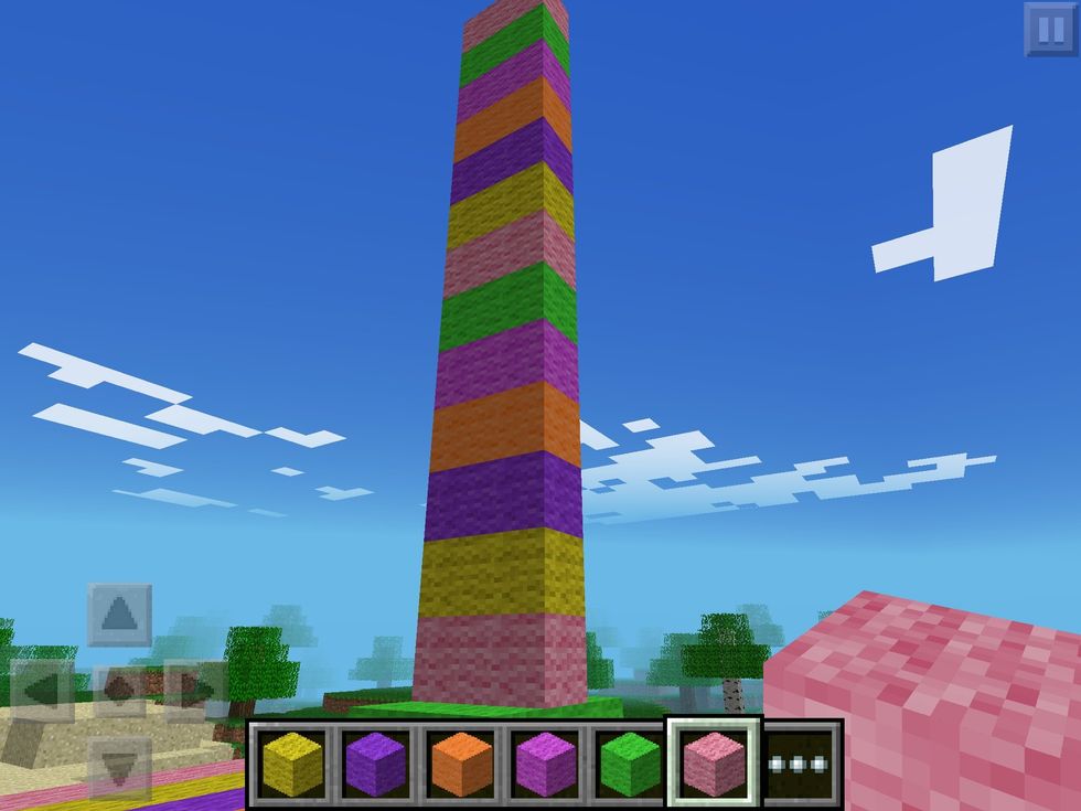 You can build a tower