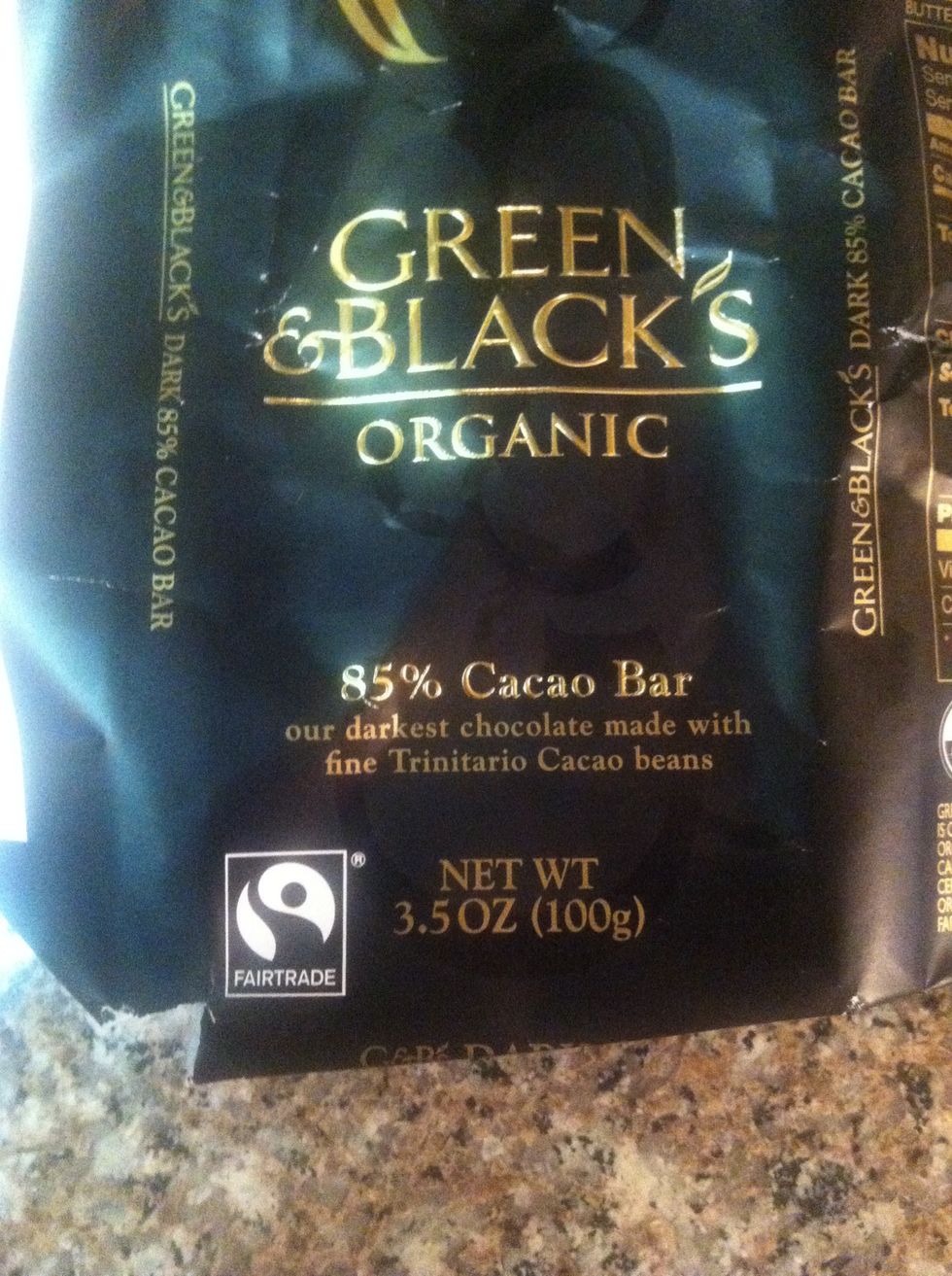 You can buy cocoa nibs, but I prefer a good old candy bar.