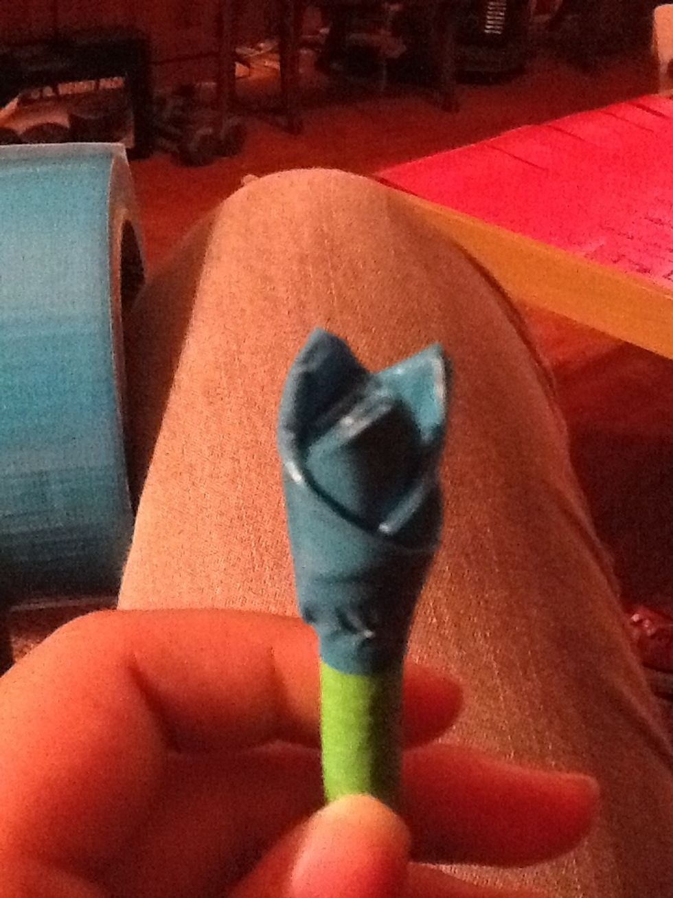 You can change colors, but I opted not to :) just keep folding!