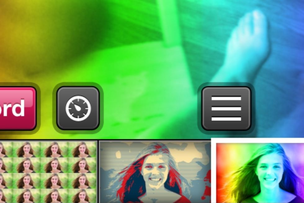 You can change the fx while your recording, too.