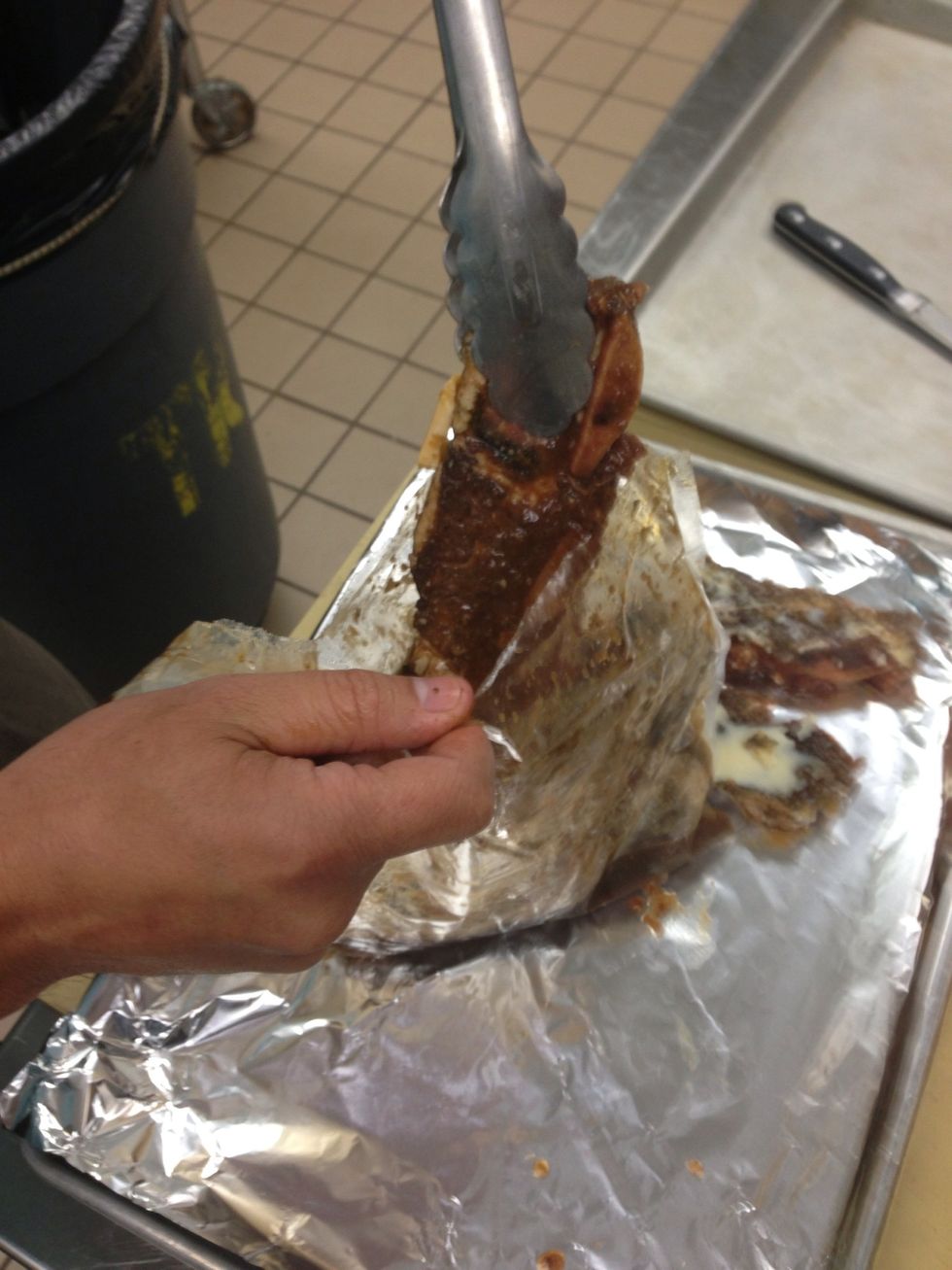 You can chill them for reheating later or just broil right away.