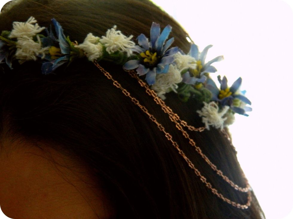 You can choose to use change on the whole head piece, but in opted for just one side.