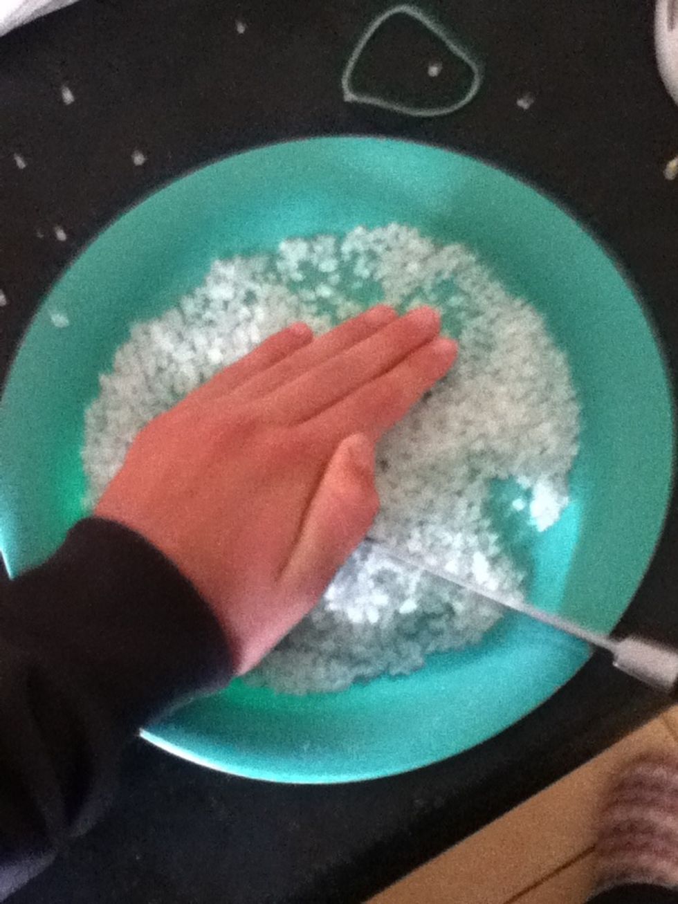 You can chop half of the salt if you want. This is only optional.