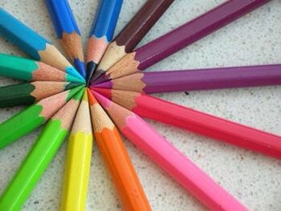 You can color your picture if you want.
