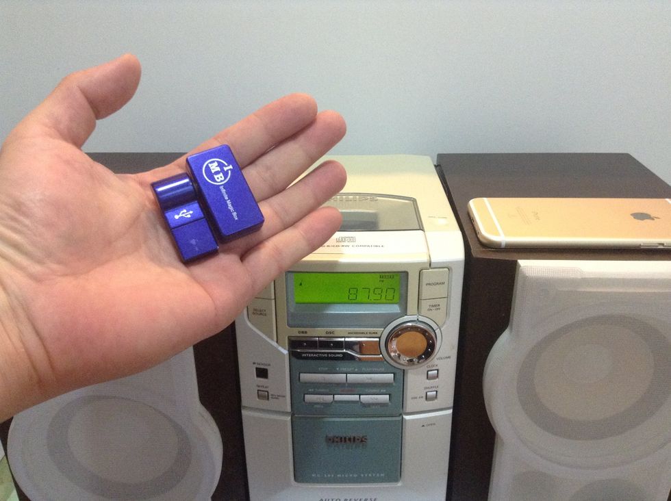 You can connect your New iPhone 6 to your older home stereo wirelessly using this fm transmitter from iPhoneFMTransmitter.com