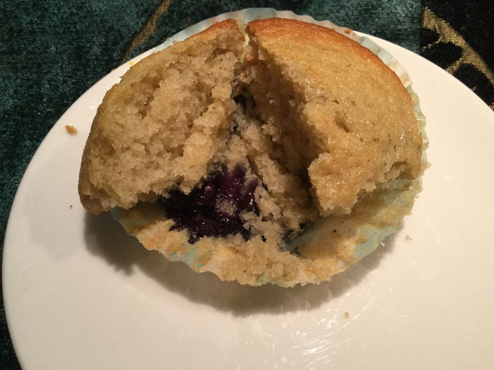 You can cut in half to see if it's cooked or not then you can put in the oven and cooked it again