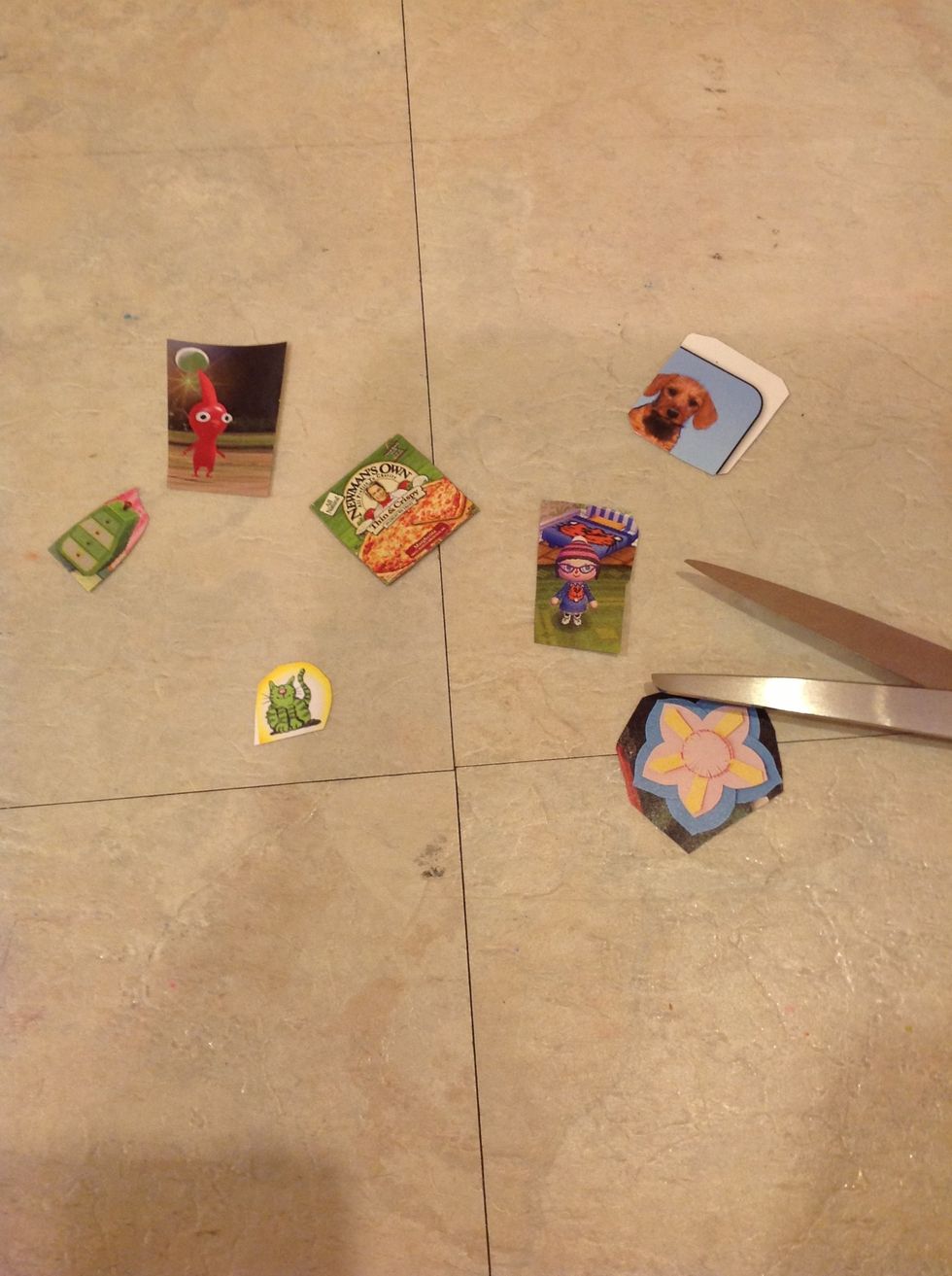 You can Cut out stuff you like from magazines