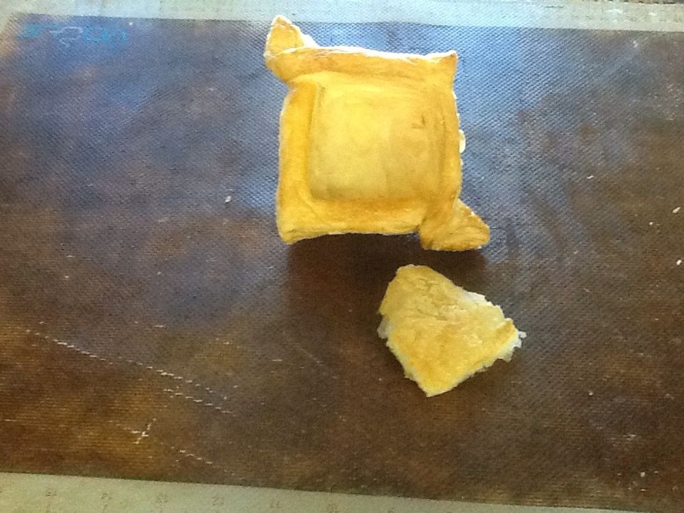 You can cut out the centre and use as a lid.