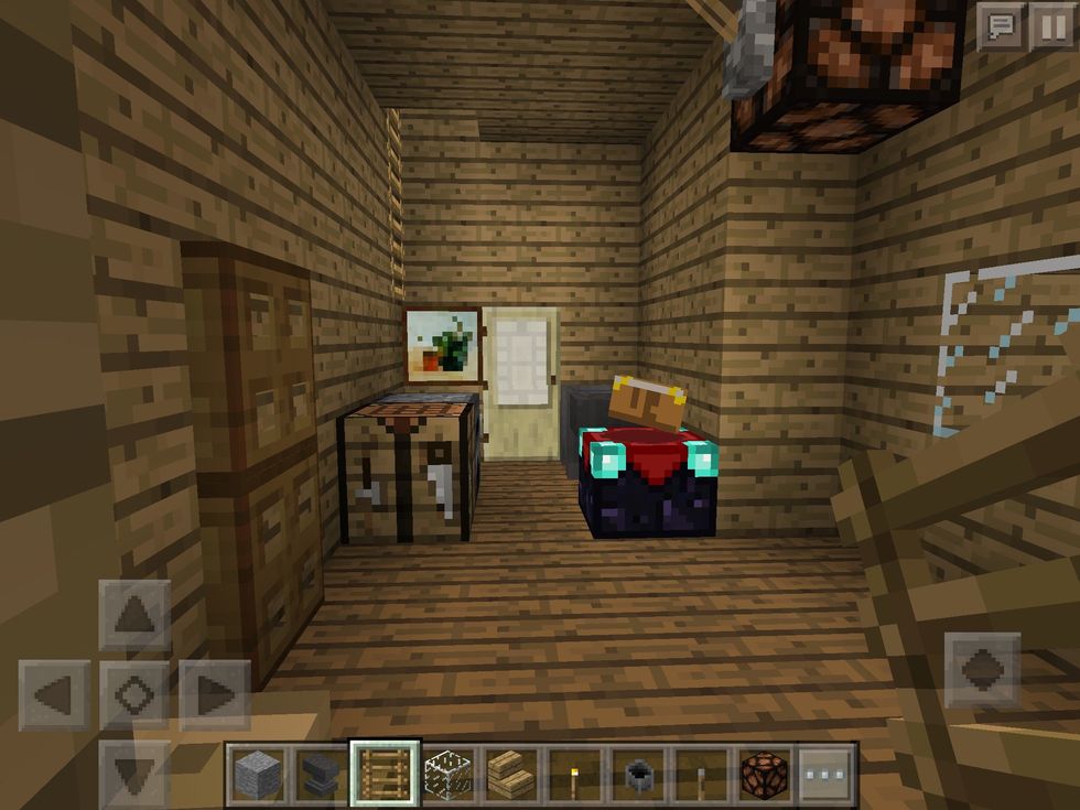 You can decorate how ever you want this is how I decorate it P.S the painting is a tv for me in this poto