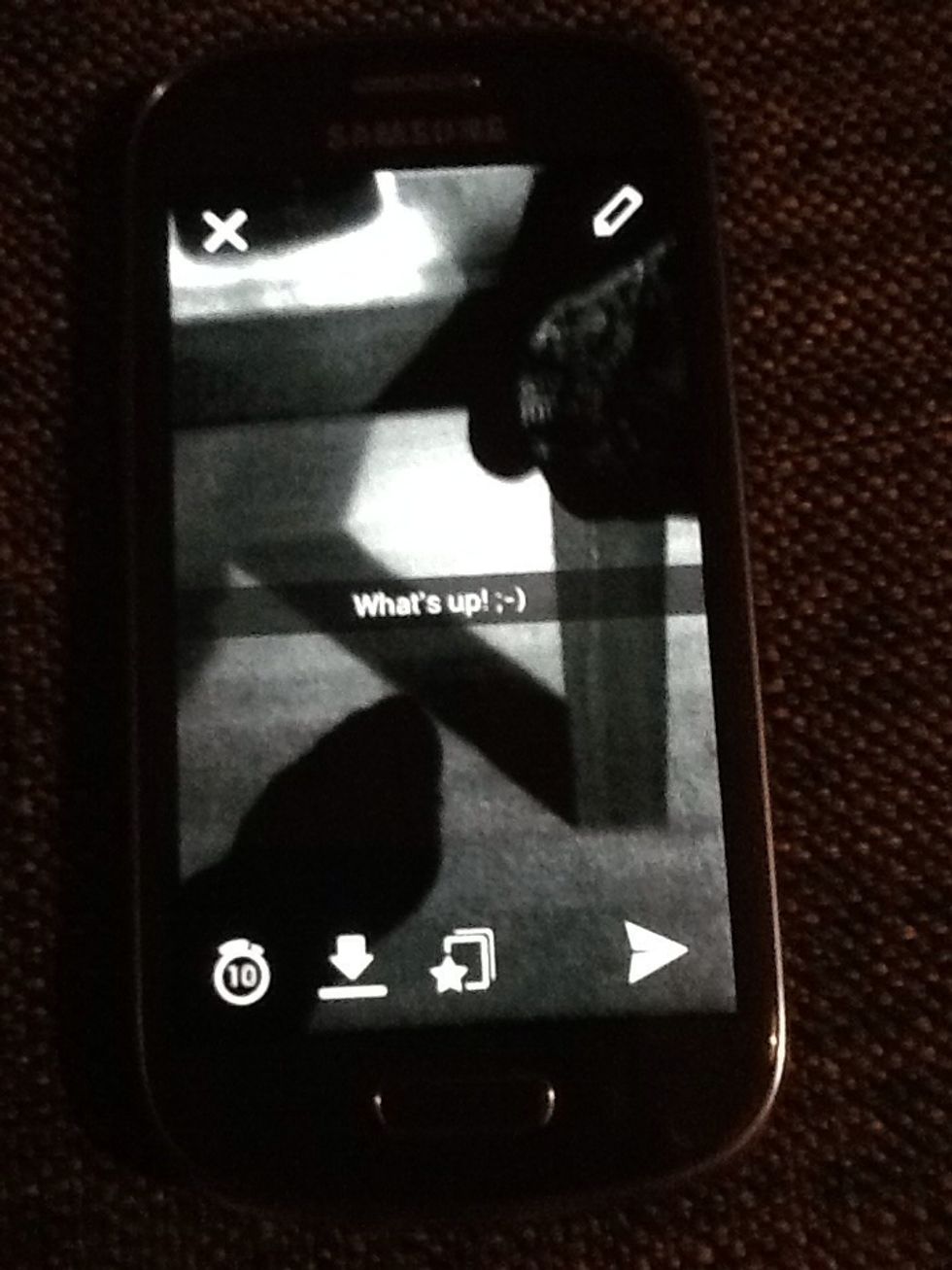 You can delete the text, and write something new, the effect will still be there!